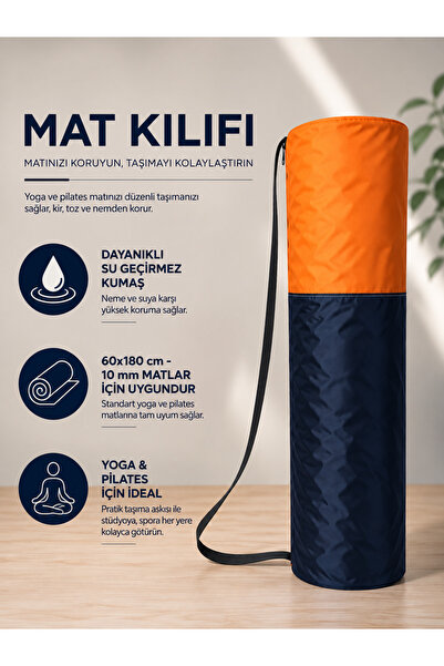 Wallery Bags Portable Yoga Mat Bag Fitness Mat Case with Shoulder Strap