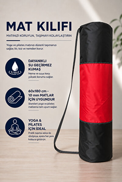 Wallery Bags Portable Yoga Mat Bag Fitness Mat Case with Shoulder Strap