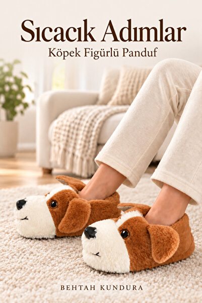Behtah Kundura Unisex papuče u obliku psa Pliš kućne papuče kućne čizme kućne...