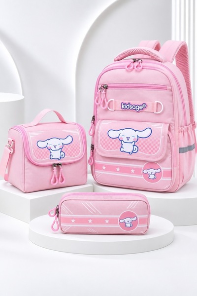 ms mixxstore Set de 3 genți pentru școala primară, cu model, pentru fete, cu ...