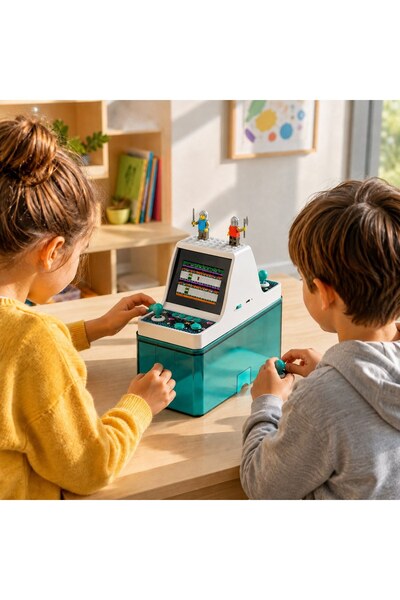 OEM Consola video arcade portabila 268 jocuri ecran 2.8 inch dublu 2 jucatori