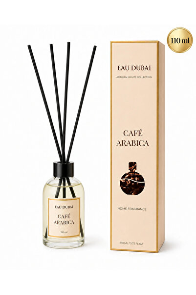 Eau Dubai Odorizant de cameră cu bețișoare, Caffe Arabica, 110 ml