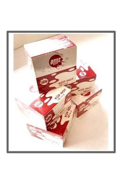 Stilo STILO КУБ БЛОК БЯЛ (8 * 8 см) (5 броя)