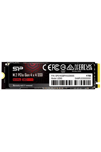 Silicon Power SSD 2280, 1 TB, PCIe, m.2