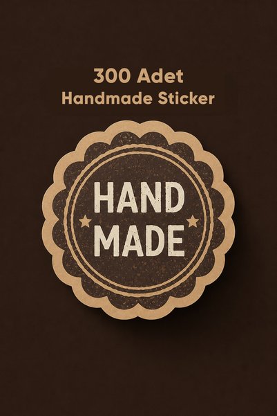 To Design Lab Handmade Sticker - Handmade Sticker Set 300 Pieces Stickers 4X4