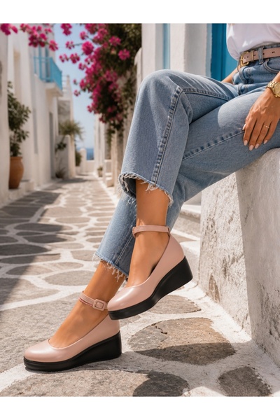 Joana Γυναικεία casual παπούτσια Tamara σε nude από οικολογικό δέρμα