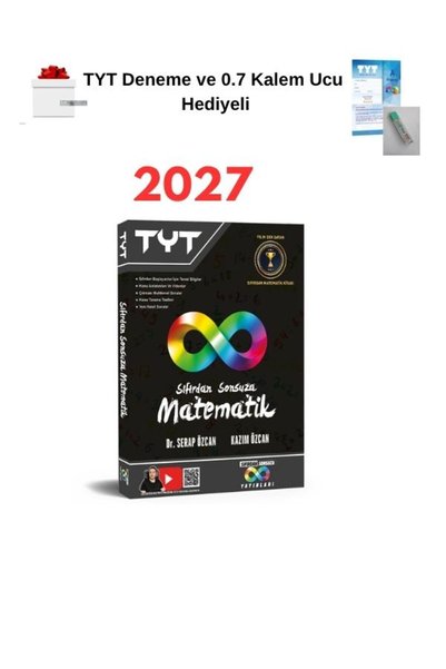 Doktrin Yayınları TYT Sıfırdan Sonsuza Matematik Video Takip Kitabı / Kazım Ö...