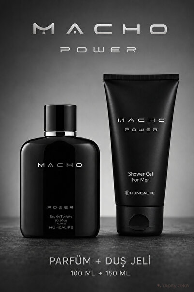 Huncalife Macho Power Erkek Edt 100 Ml Duş Jeli 150 Ml 2 Li Set