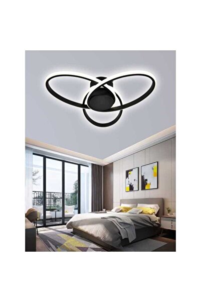 LightPlanet Lustră pendul LED modernă, cu telecomandă, Ø47 cm, auriu