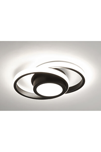 LightPlanet Lustra LED Negru cu 3 functii lumina/rece/calda/neutra