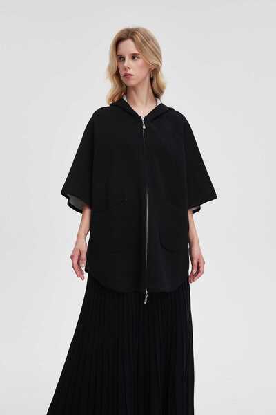 Livia Solid Zip Jacket with Pockets