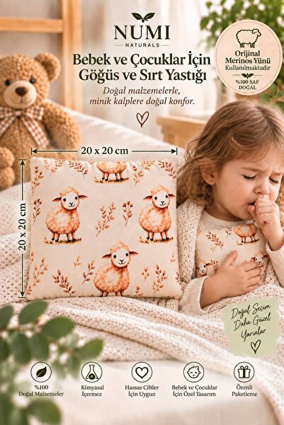 NUMI Naturals Numi̇ Breathable Wool - Odorless Lamb Wool Back and Chest Wool ...