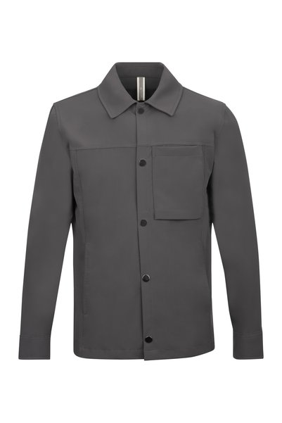 BRANDHILLS Khaki Color Men's Polyester Technical Overshirt