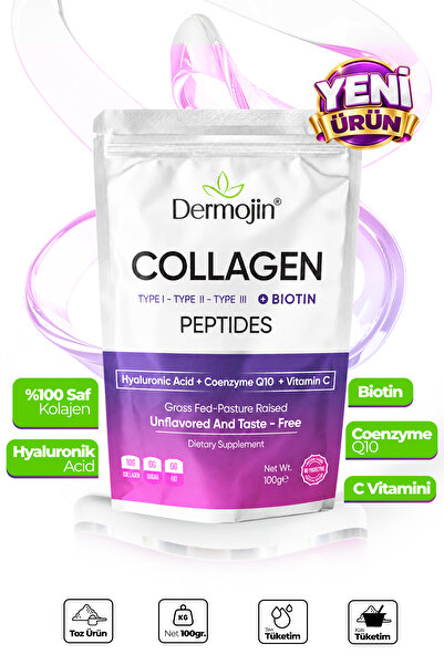 Dermojin Biotin Destekli 100 g Toz Kolajen