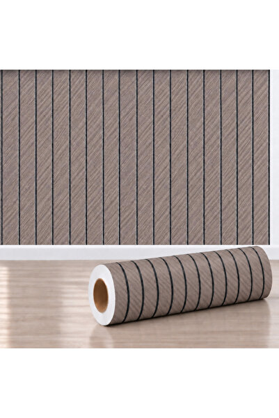 Tapetoo Home Decor Tapetoo ®   Rolă de șipci autoadezive 3D, Gri grafit, 60 x...