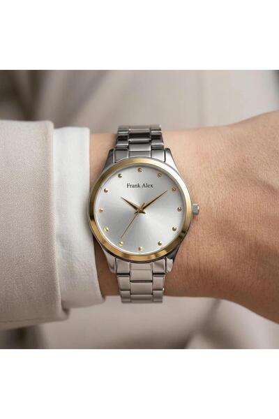 Frank Alex Silver Color Steel 2 Year Warranty Women Wrist Watch Fa.0522 13770m.05 640581