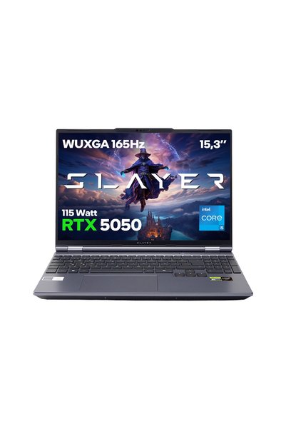 Game Garaj Slayer X5T2-5050 C4 Intel Core i5 14450HX 32GB RAM 1TB SSD RTX5050...