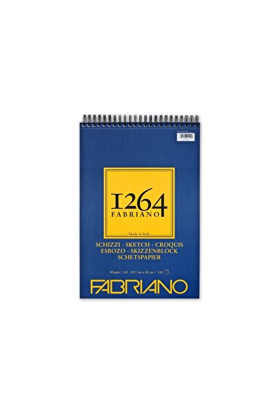 Fabriano Drawing pad 1264 Schizzi, A3, 90gsm, 120 sheets, with spiral binding...