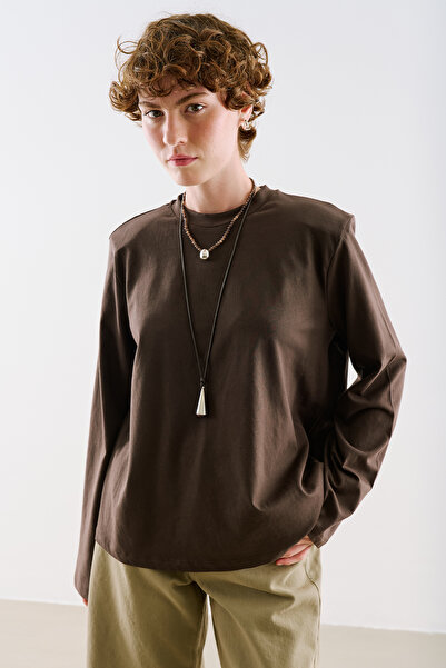 Manuka Vatkali Long Sleeve T-Shirt Brown