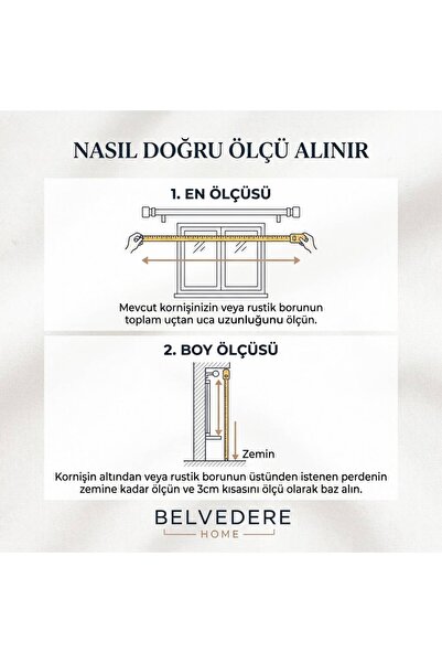 Belvedere Ponpon Linen Tulle Curtain |   Colorful |   1X2.5 Normal Pile |   No-Iron, Wrinkle-Free |   Modern Living Room Curtain
