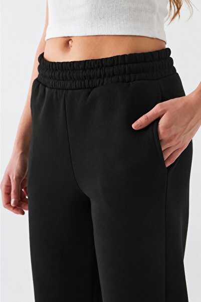 The Champ Clothing Υπερμεγέθη Unisex Φούτερ Μαύρο – 3 νήματα με ριγέ, ελαστικ...