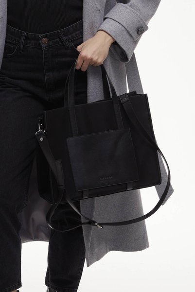 Manuka Urban Tote Bag Black