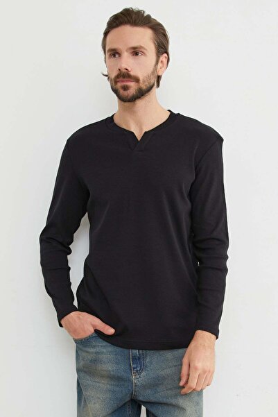 Fulla Moda Basic V-Neck Ribbed Bodysuit