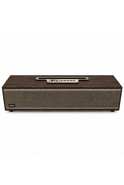 Andowl Boxa Bluetooth din LEMN, 2000mAh, culoare - Lemn de Nuc Inchis Wenge
