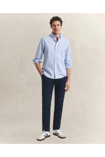 Gant Erkek Lacivert Slim Fit Chino Pantolon