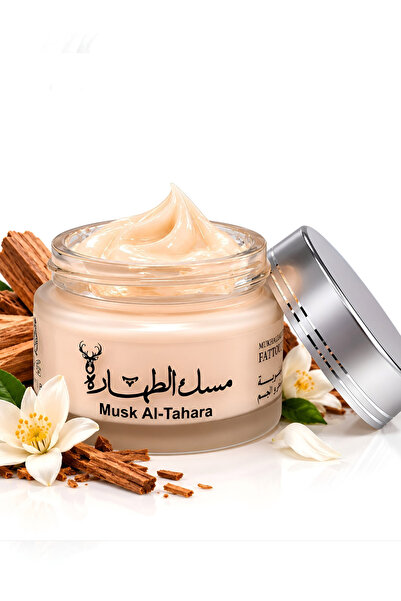 MUSK AL TAHARA Hair and Body Perfume and Moisturizing Cream with Vitamin E 50...