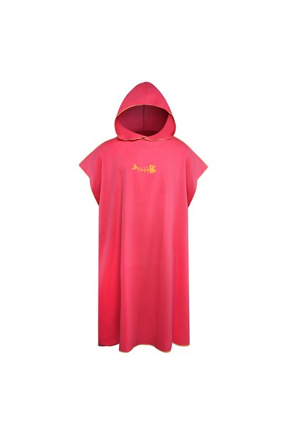 Choice Peach Surf Poncho Changing Towel with Hood Microfiber Beach Blanket Ba...