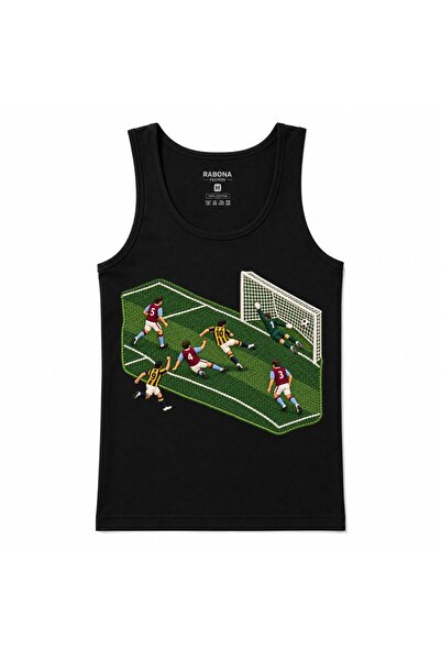 Rabona Fashion Αθλητικό Φανελάκι με Γραφικό Ποδοσφαιρικής Δράσης και Τελευταί...
