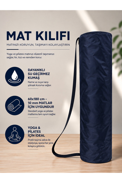 Wallery Bags Omuz Askılı Taşınabilir Yoga Mat Çantası Fitness Mat Kılıfı