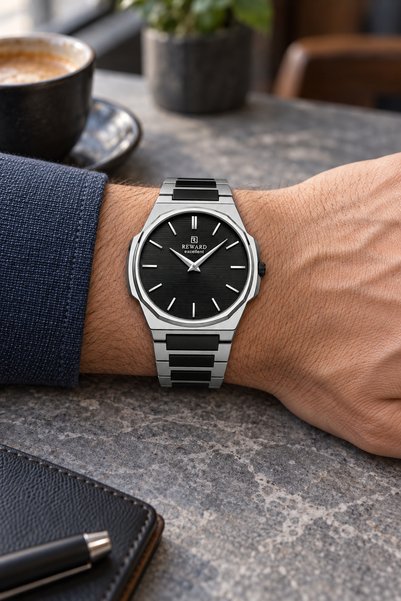 Reward Rd612626M Men's Wristwatch with Steel Strap