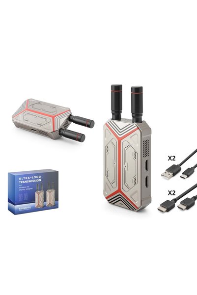 HADRON HDX1447 Uzun Mesafe Kablosuz HDMI Görüntü Aktarım Seti 1 Verici 1 Alıc...