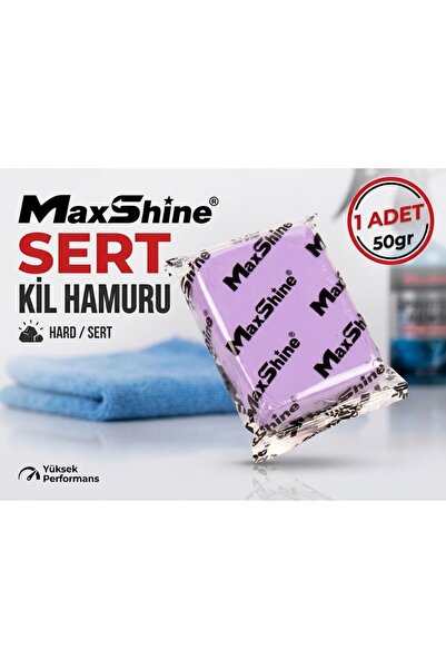 Max Shine Maxshine Agresif Clay Bar Kil Hamuru 50gr SERT