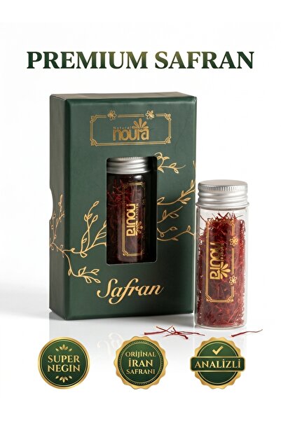 Nura Saffron İran Safranı 3 Gr A+ Kalite
