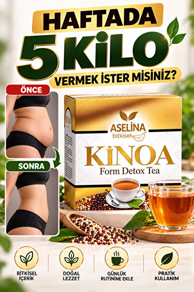 Aseina Bardak Poşet Özel Karışım Kinoalı karışık form diyet kilo-vermek zayıf...