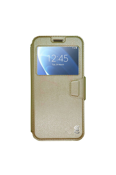 Gekko Mobile Husa Gekko S-View Book pentru Samsung A6 Plus - Închidere magnet...