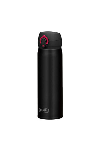 Thermos Jnl-600 Ultralight Mug 0.60L Deep Black W Red 199380
