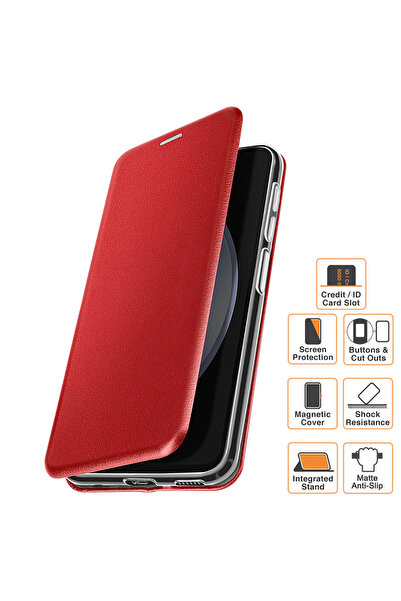 Gekko Mobile Flip wallet case for Samsung S20 FE (Fan Edition) - leather, mag...
