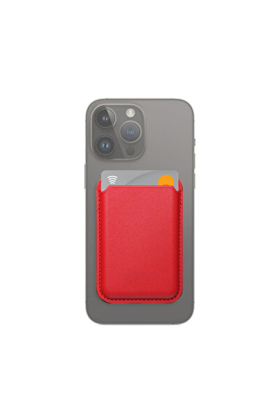 Gekko Mobile Gekko WalletMag Магнитен портфейл MagSafe за карти, кожен, за iP...