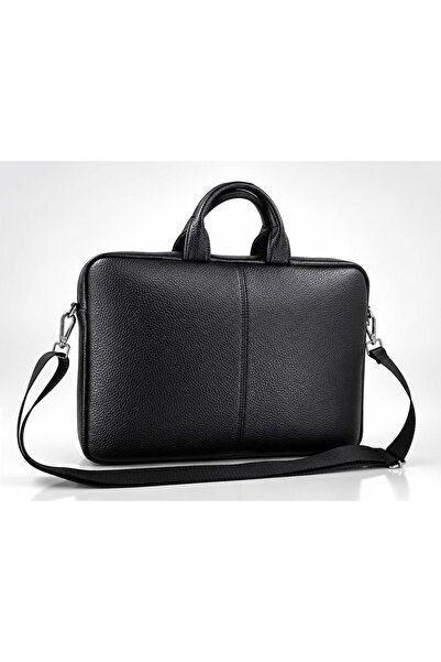 deri,se club Black Color Unisex Shoulder Strap File Tablet Notebook Bag 15.6 Inch Laptop And Briefcase