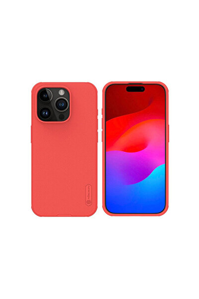 Nillkin Carcasă pentru iPhone 15 Pro, seria Matte (Frosted), PVC, roșie