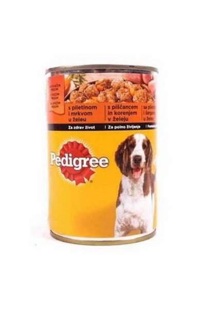 ARNEER Tavuklu Ve Havuçlu Yetişkin Köpek Konservesi 400 Gr