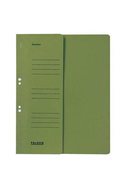 Exacompta Cardboard File Folder 1/2 Green Falken/Exacompta