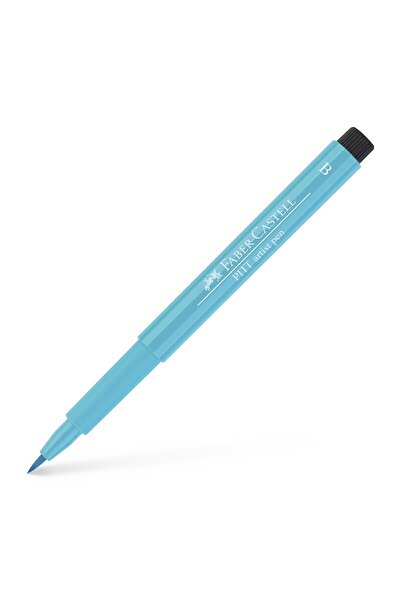 Faber Castell Четка за писалка Pitt Artist, светло кобалтовосиньо тюркоазена,...