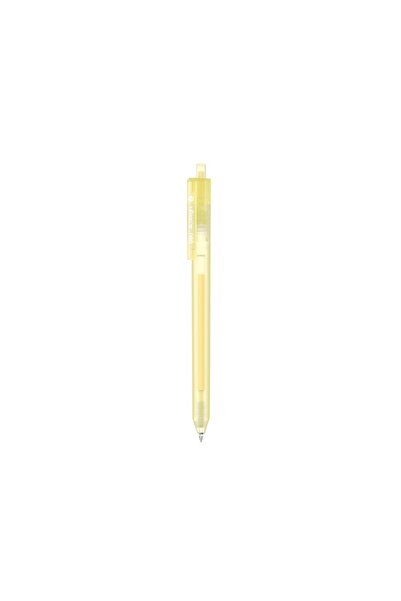 Deli Gel pen with acrylic mechanism 1.0mm yellow G140