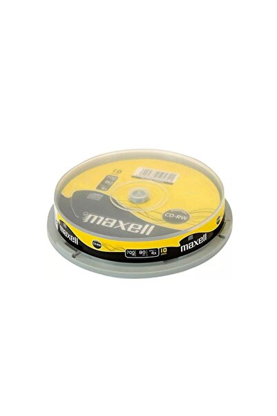 Maxell CD-RW 10/SET 4X 700MB Cake Box