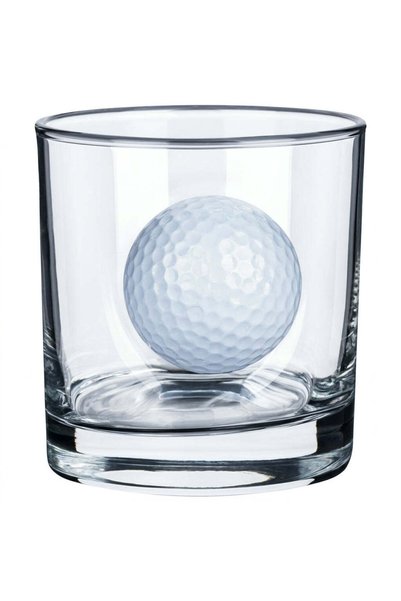 Bellore Real Golf Ball Custom Gift Whiskey Glass 300Cc
